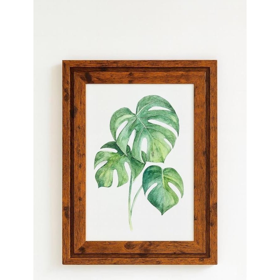 Efemark Premium Serisi 20*30 cm Ahşap Resim Çerçevesi Kahverengi - Çok Renkli - 20x30 Diğer Fiyatı