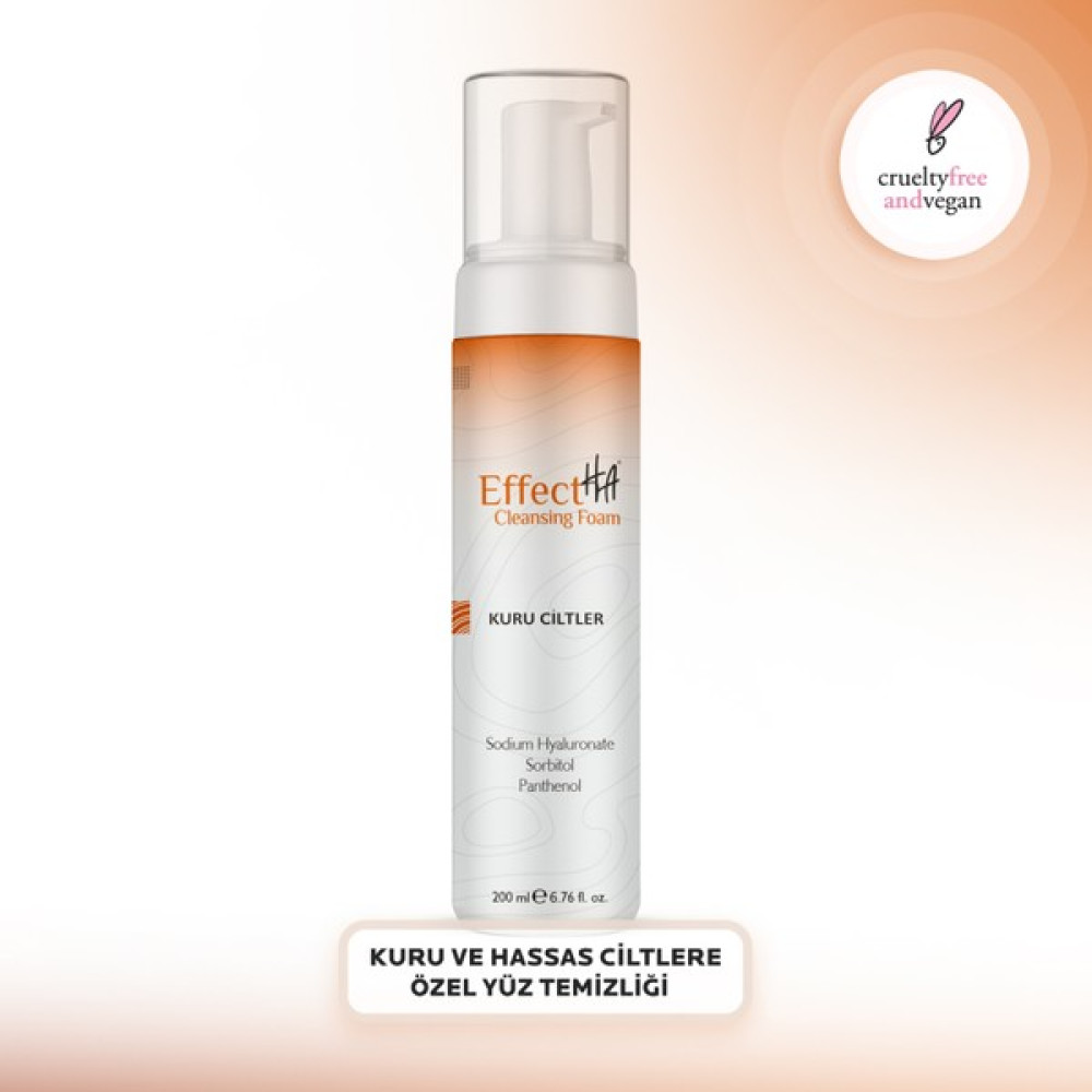 EffectHA Kuru Ciltler Yüz Temizleme Köpüğü Cilt Temizleme ve Peeling Fiyatı