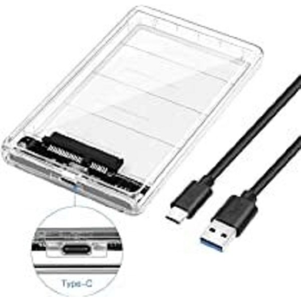Efiks HARDDİSK KUTUSU ŞEFFAF 2.5'' HDD 3.1 TO TYPE-C 6 GBPS MAX 4 TB E KADAR DESTEKLİ Bilgisayar Çevirici ve Adaptörü Fiyatı