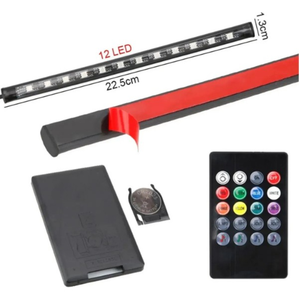 EFN Store 12 Ledli Ayak Altı LED Lamba Sese ve  Müziğe Duyarlı LED Çakmaklık Girişli Oto Boyaları Fiyatı