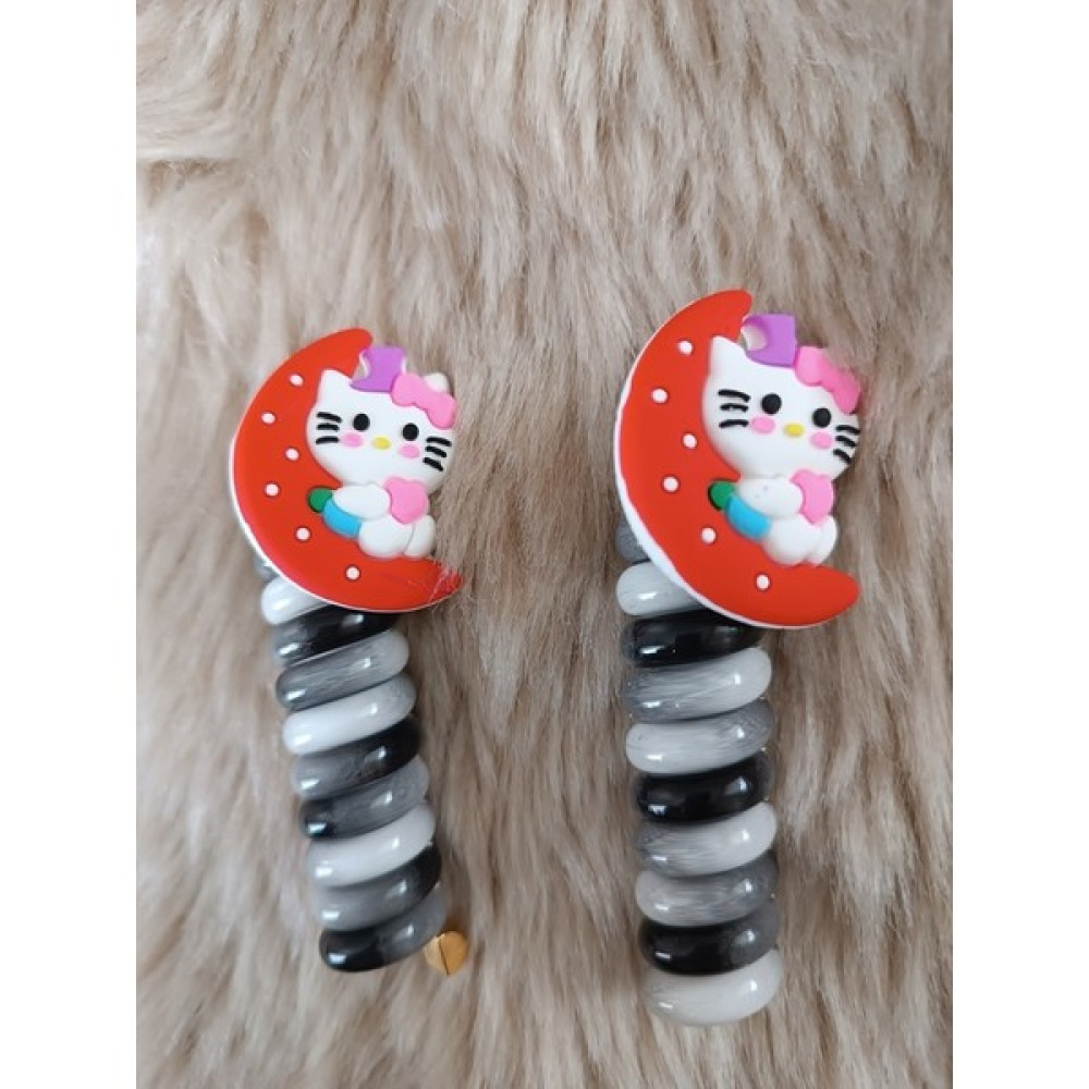 Efna Store Hello Kitty Burgu Yaylı Makarna Toka(2 Adet) Toka, Taç & Saç Bandı Fiyatı
