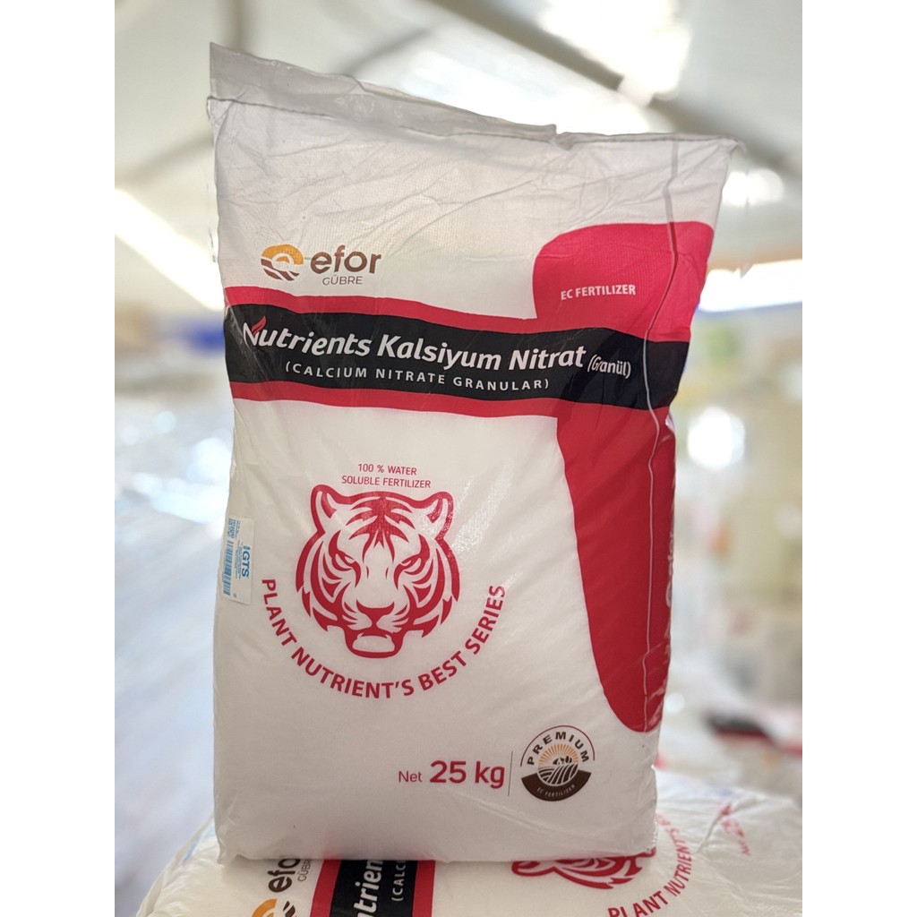 Efor Gübre Efor Nutrients Kalsiyum Nitrat Granül Gübre 25 kg Gübre Fiyatı