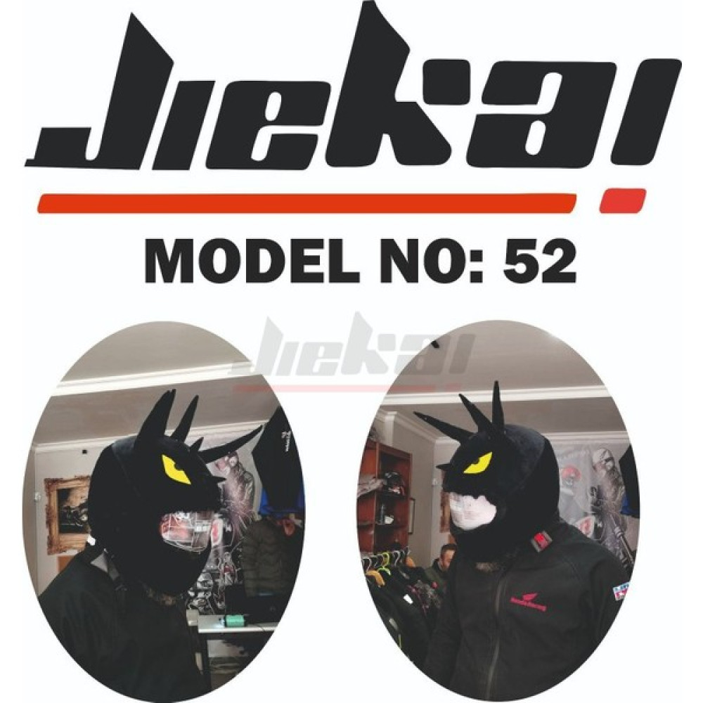 Efor Motor Jiekai Kask Peluş (Model 52) Motorsiklet Kaskları Fiyatı