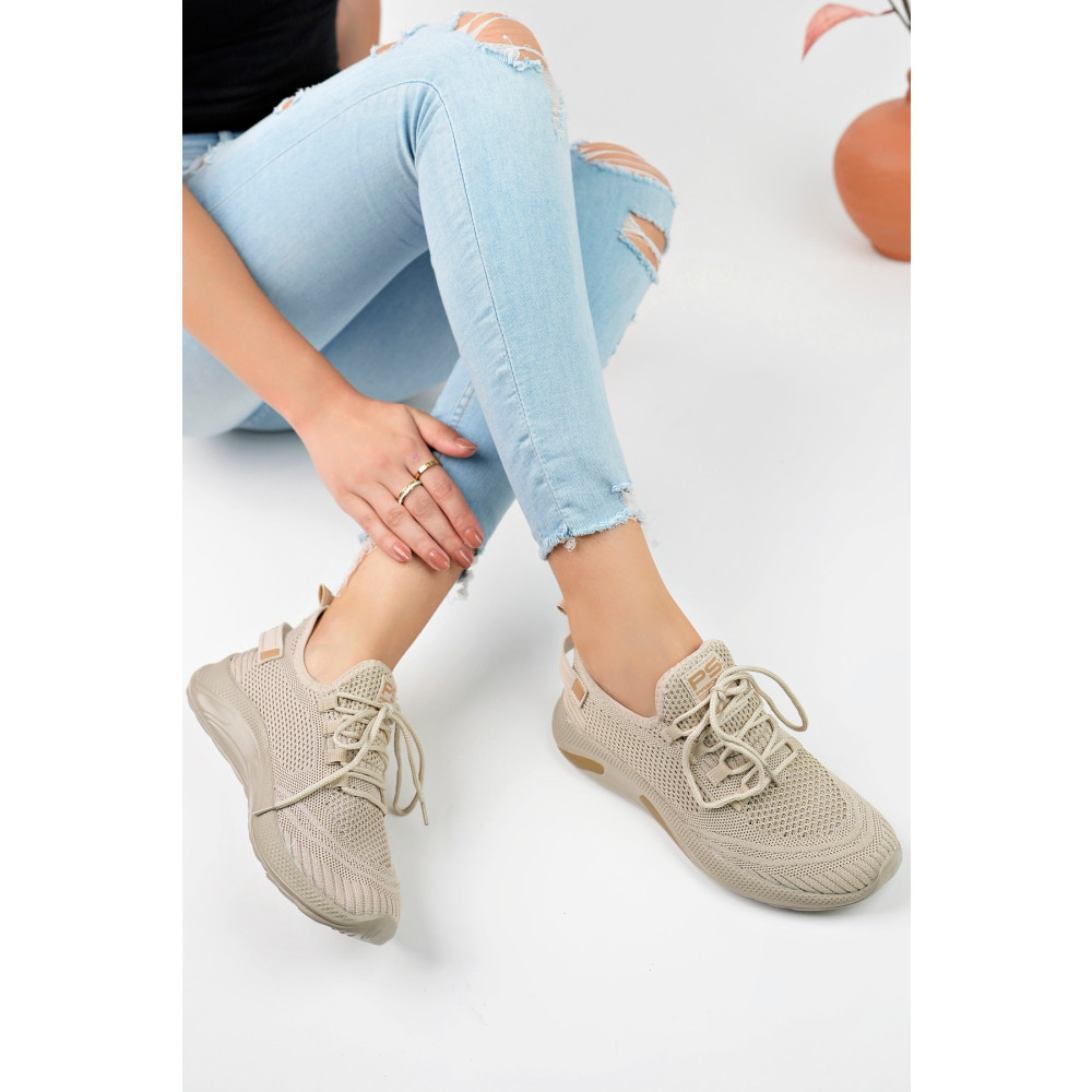 eformoda by emre yılmaz Nude Unisex Triko Sneaker 40 Beden Spor Ayakkabı Fiyatı
