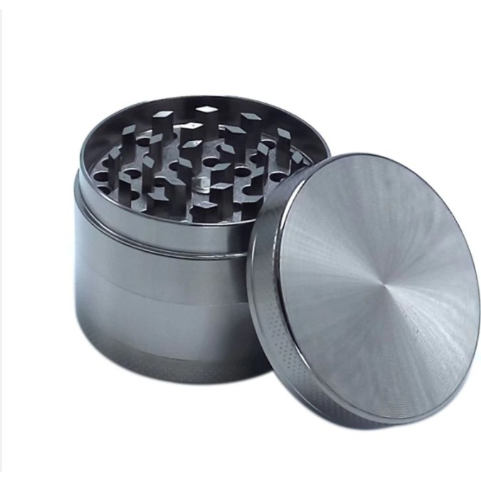Efotech 1241112W1 40MM 4 Katmanlı Paslanmaz Çelik Tutun Baharat Öğütücü - Gri Tuz, Şeker, Baharat Fiyatı