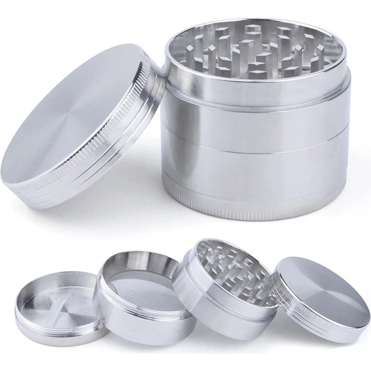 Efotech 40MM Baharat Kahve Tütün Herbal Öğütücüsü Parçalayıcı Grınder - Gri Tuz, Şeker, Baharat Fiyatı