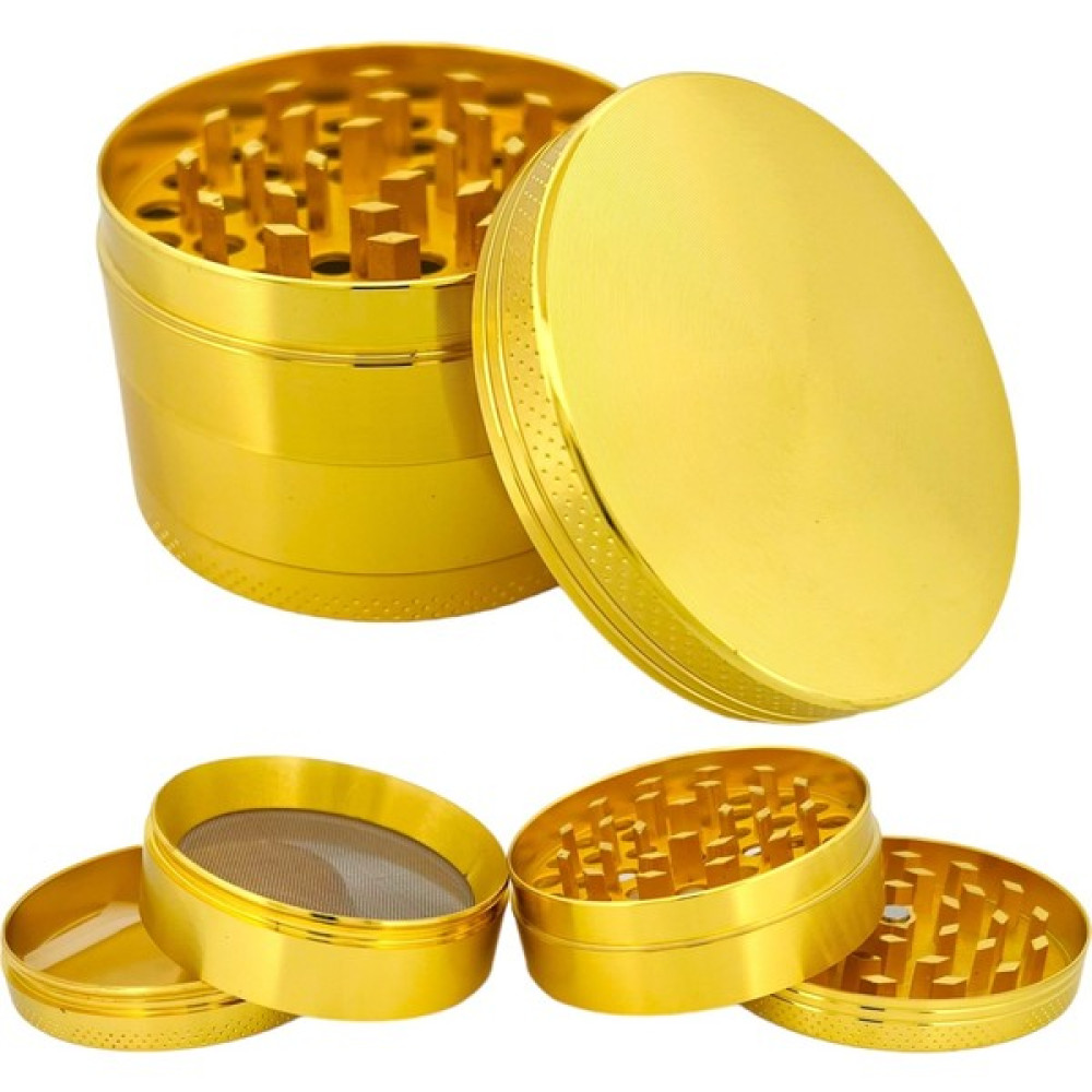 Efotech 63MM-GOLD Grınder 4 Kat Herbal Baharat Öğütücü Parçalayıcı Paslanmaz Çelik Mıknatıslı Gırgır Kahve Makineleri Fiyatı