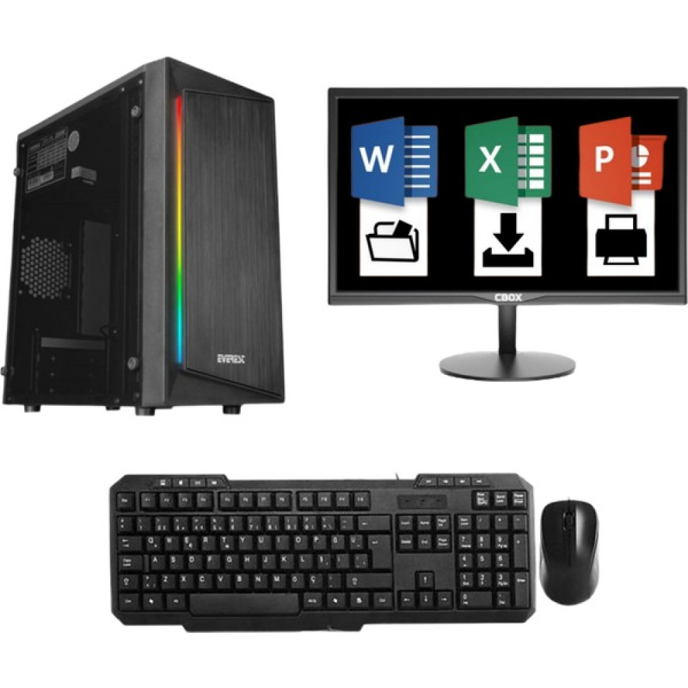 EFS Teknoloji World Office I5-3470 8 GB 256 GB SSD 21,5' Masaüstü Bilgisayar Masaüstü Bilgisayar Fiyatı