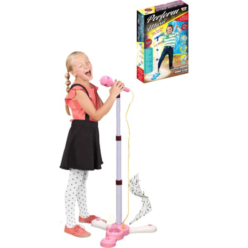 Efsa Toys Ayaklı Telefon Bağlantılı Karaoke Mikrofon Seti Pembe Eğitici Oyuncak Fiyatı
