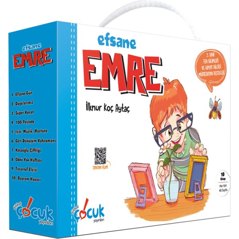 Efsane Emre (10 Kitap) - 3. Sınıflar İçin Çocuk Öykü Fiyatı