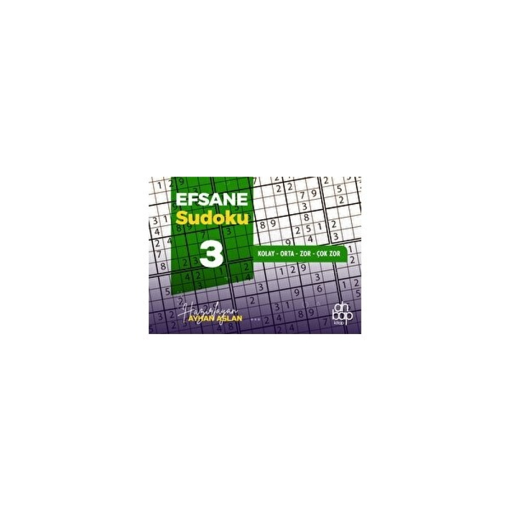 Efsane Sudoku 3 - Ayhan Aslan Puzzle & Aksesuarları Fiyatı