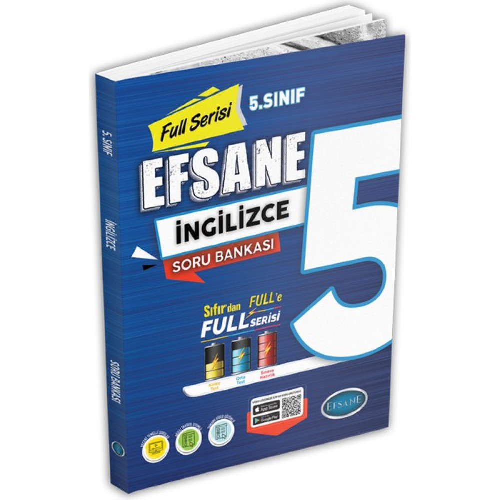 Efsane Yayınları 5. Sınıf Full Serisi İngilizce Soru Bankası Yabancı Dil Kitapları Fiyatı