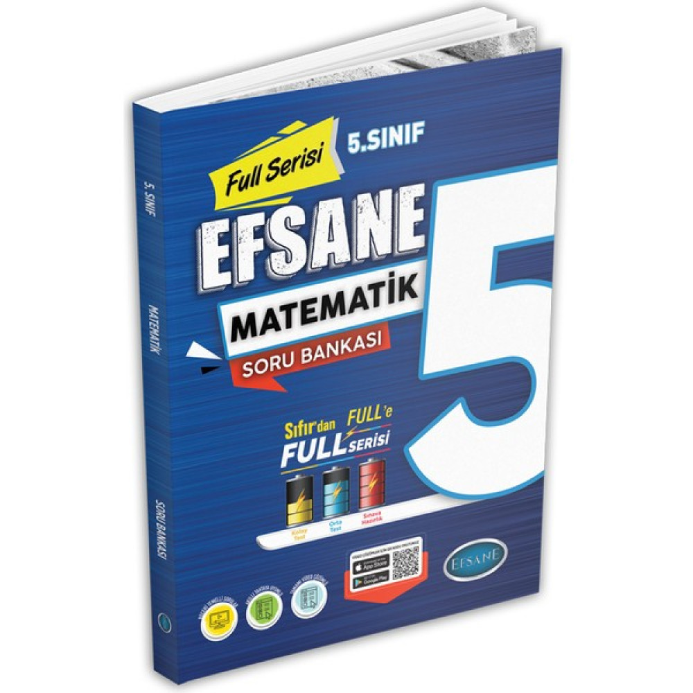 Efsane Yayınları 5. Sınıf Full Serisi Matematik Soru Bankası Matematik Fiyatı