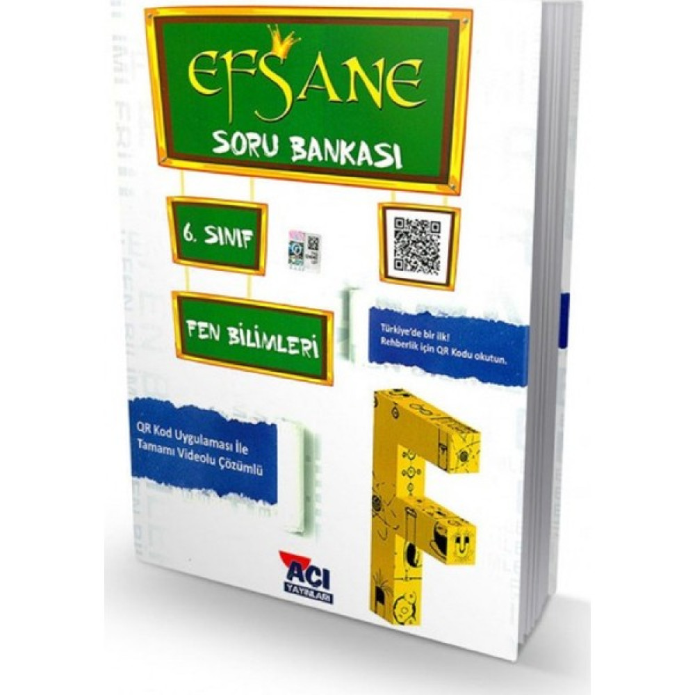 Efsane Yayınları 6.Sınıf Fen Bilimleri Soru Bankası Fen - Bilişim ve Teknoloji Fiyatı