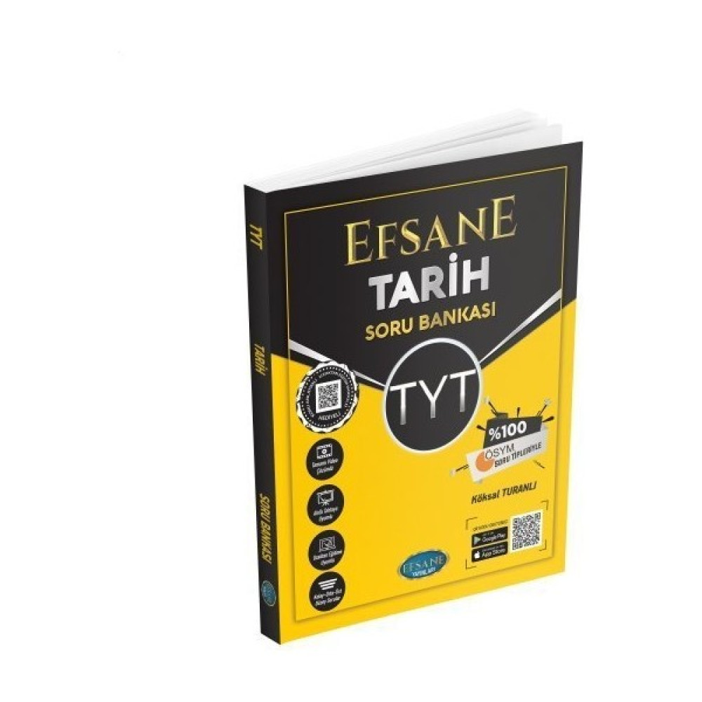 Efsane Yayınları TYT AYT Tarih Soru Bankası Temel Yeterlilik Testi (TYT) Fiyatı