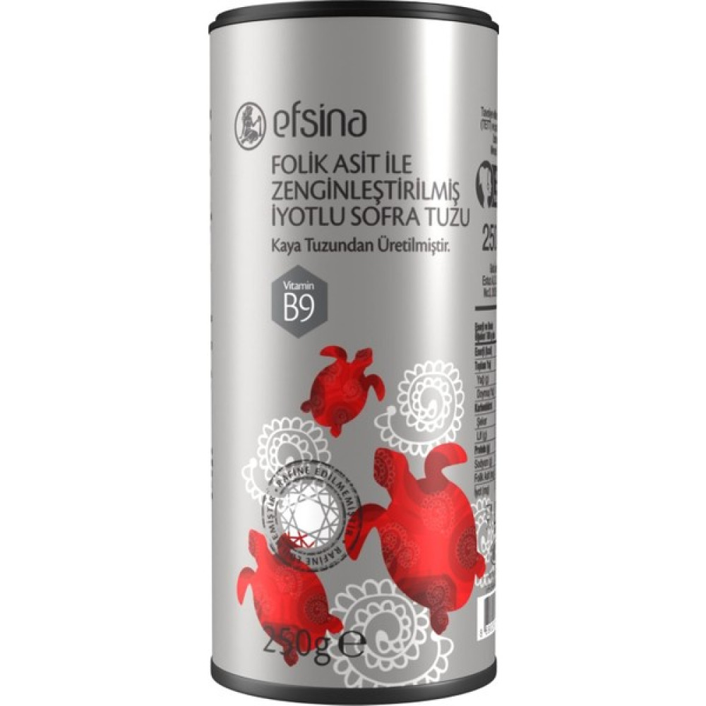 Efsina 250 G Folik Asitli Kaya Tuzu - 250 gr Diğer Fiyatı