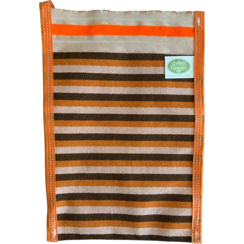 Efsoon Organics Doğal Floş Banyo Kesesi 27 x 18 cm Kalın - Turuncu Vücut Bakım Setleri Fiyatı
