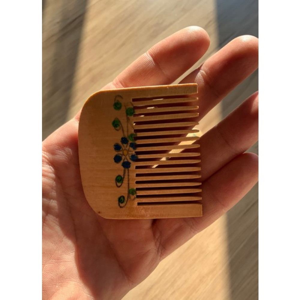 Efsoon Organics Sakal Tarağı Saç Tarağı Cep Boy Ahşap Tarak Saç Fırçası ve Tarağı Fiyatı