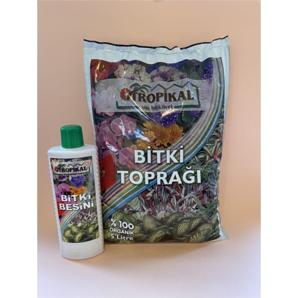 Efsun Bitki Toprağı 5 Lt / Genel Bitki Besini 500 Ml Bitki Fiyatı