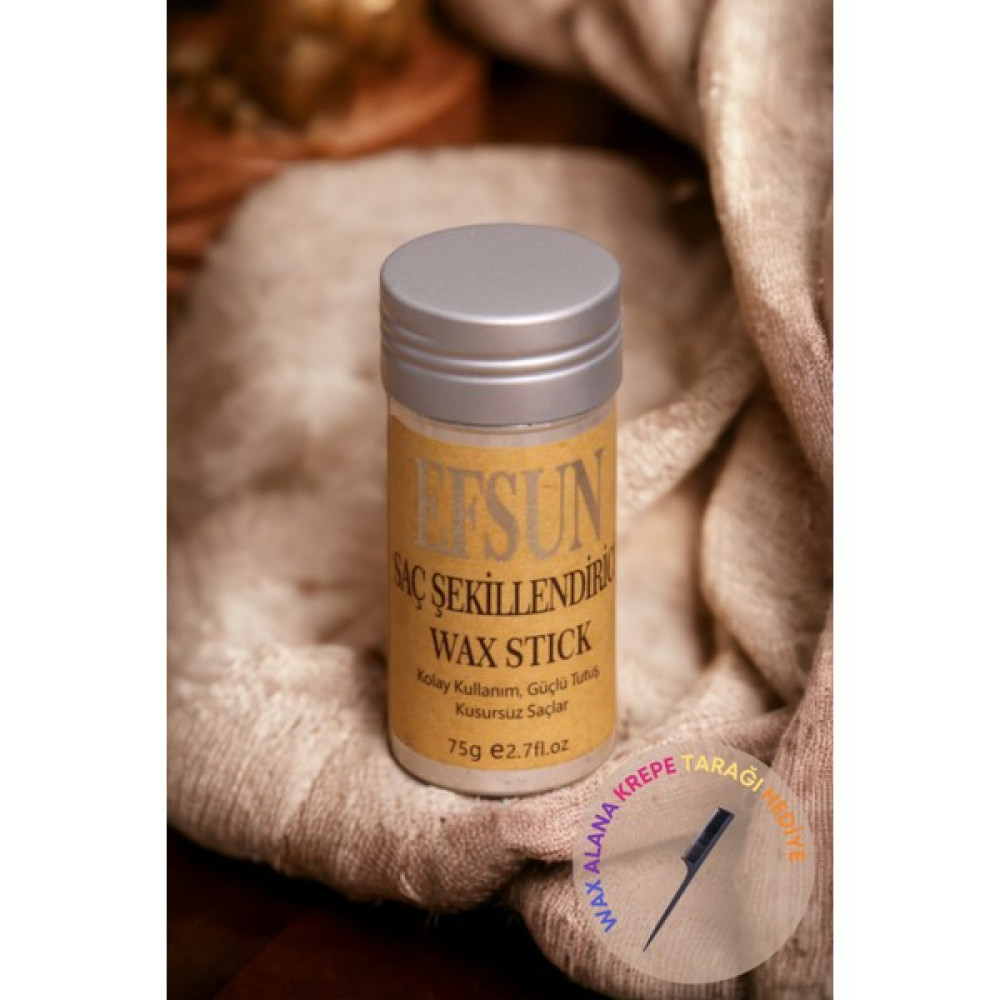 Efsun Hair Wax Stick 75GR, Saç Şekillendirici Saç Şekillendirici Krem Fiyatı