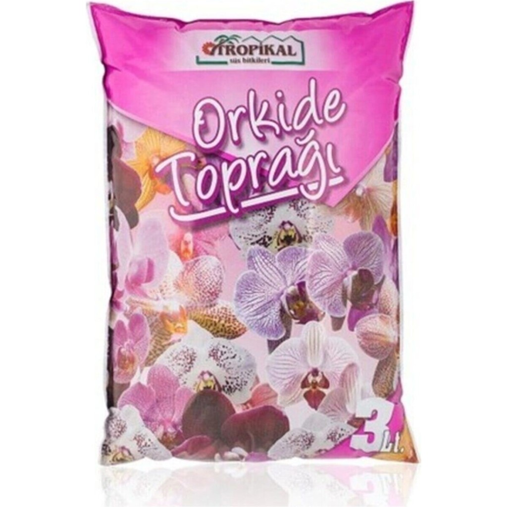Efsun Orkide Toprağı ( 3 Litre ), Vitaminli Orkide Toprağı, Orkide Çiçeklendirme Toprağı Orkide-Toprak Bitki Fiyatı