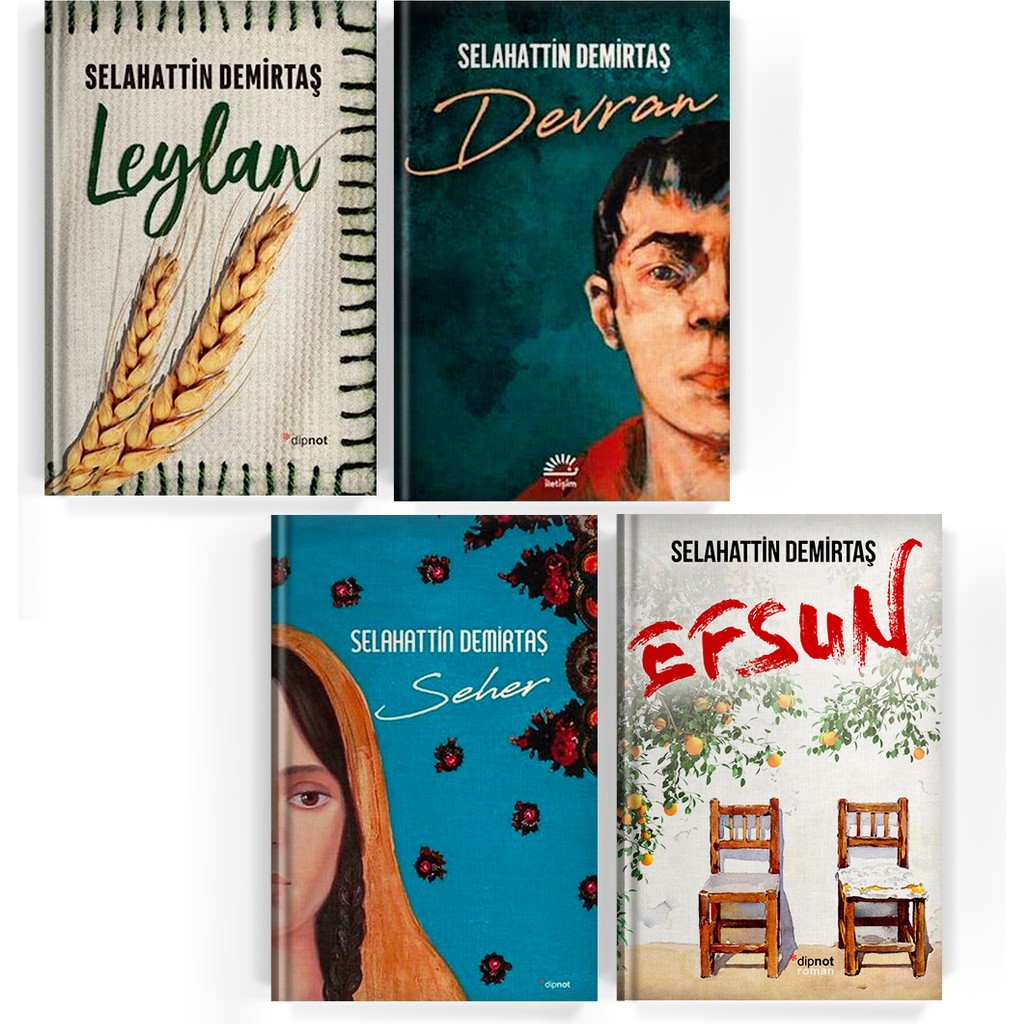 Efsun - Seher - Leylan - Devran Selahattin Demirtaş 4 Kitap Set Diğer Fiyatı