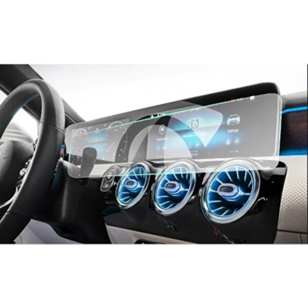 EG Nano World Mercedes Eqb Elektrikli 2021-2023 Navigasyon Ekranı ve Dijital Gösterge Ekran Nano Koruyucu Film Oto Görüntü Sistemleri Fiyatı