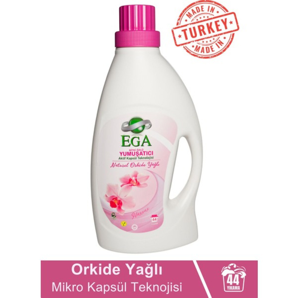 Ega Aktif Kapsül Teknolojili Orkide Çamaşır Yumuşatıcısı 1040 ml 44 Yıkama - 1 lt Oto Boyaları Fiyatı