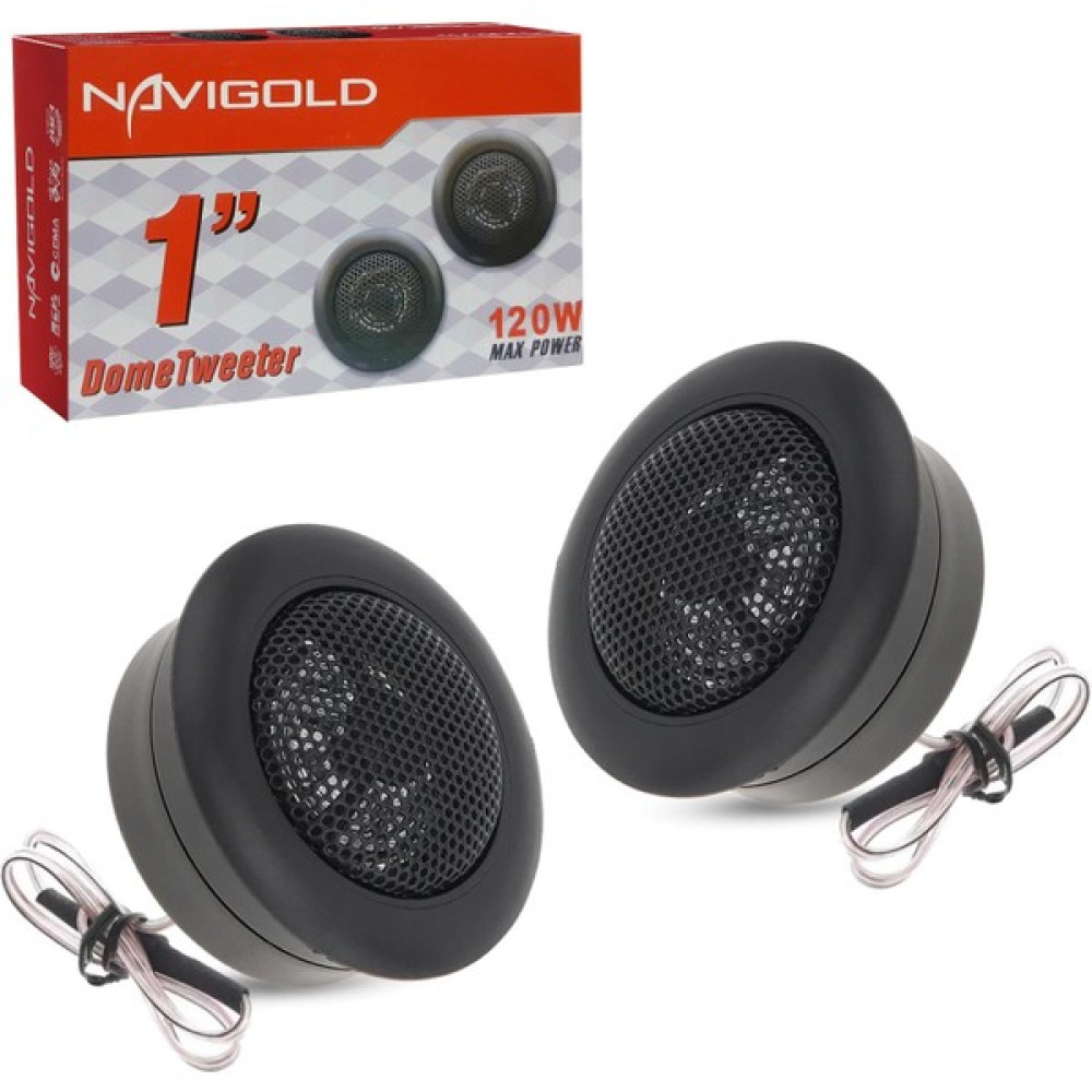EGB Elektronik Navıgold NAG-260 Tweeter Dome 1" 120W 2 Adet Oto Hoparlörleri & SubWoofer Fiyatı