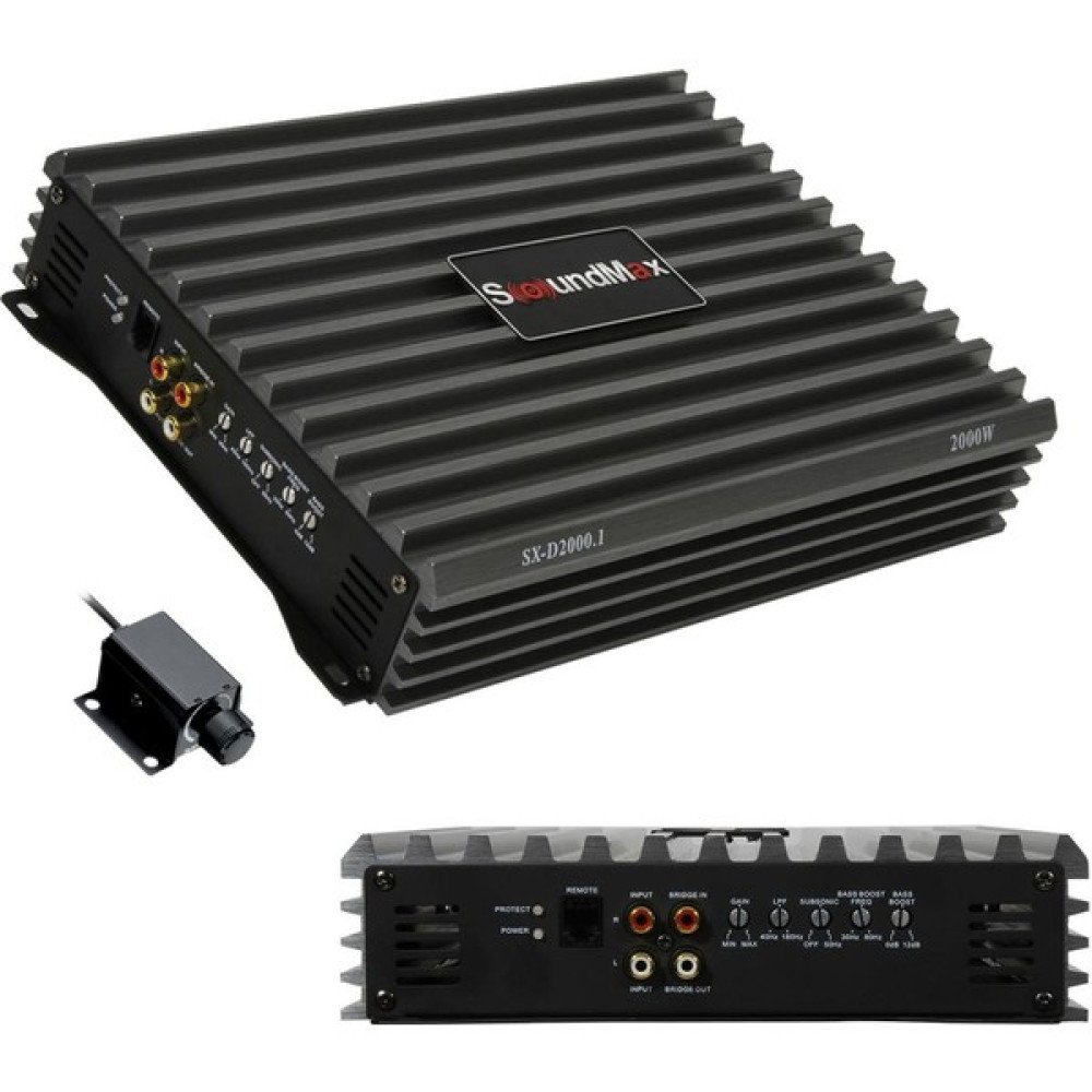 EGB Elektronik Soundmax SX-2000.1D Oto Anfi 7000W 1 Kanal Mono Bass Control Oto Hoparlörleri & SubWoofer Fiyatı