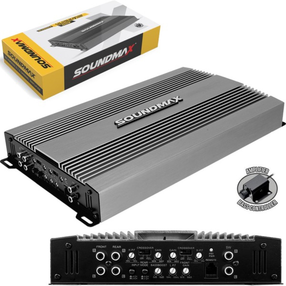 EGB Elektronik Soundmax SX-PW5500.5 Oto Anfi Stereo 5500 Watt 5 Kanal Bass Kontrol Oto Hoparlörleri & SubWoofer Fiyatı
