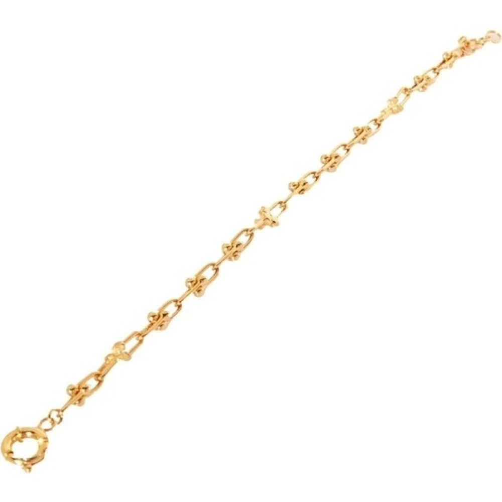 Ege Gold 14 Ayar Icon Zincir 14 Ayar Künye Kadın - 19 cm - Sarı Saat ve Bileklik Aksesuarı Fiyatı