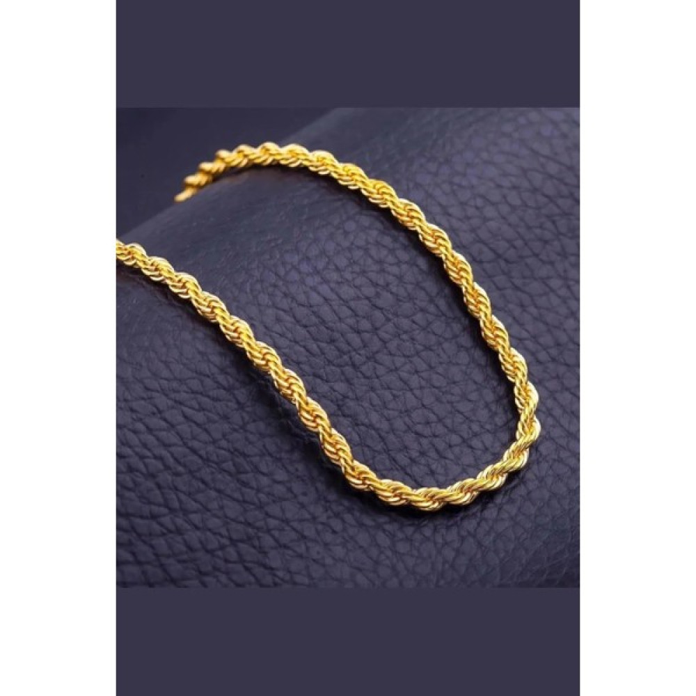 Ege Gold Burma Halat Zincir Kolye 14 Ayar - 3mm Kadın Kolye BRMHLT14-3M-20 - 60 CM Altın Kolye Fiyatı