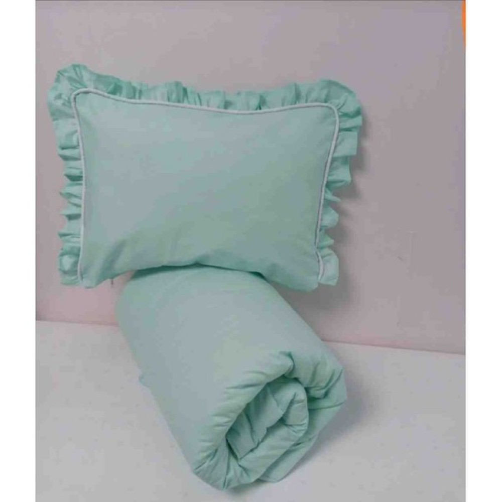 Ege Home Bebek Yorgan ve Fırfırlı Yastık Kılıfı Seti Mint Yeşili Oto Boyaları Fiyatı