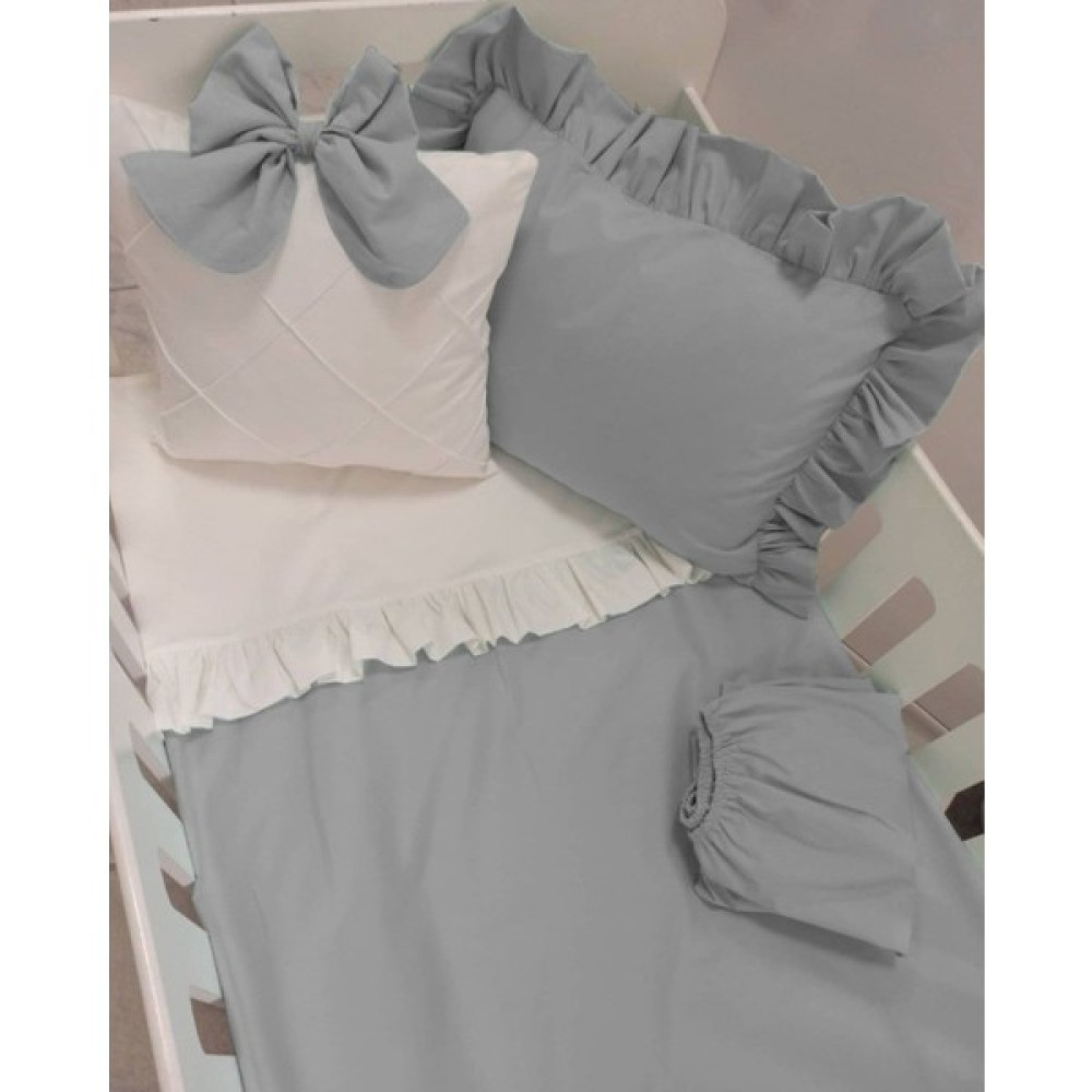 Ege Home Mia Bebek Nevresim Takımı 100*150 Gri Bebek Nevresim Takımı Fiyatı