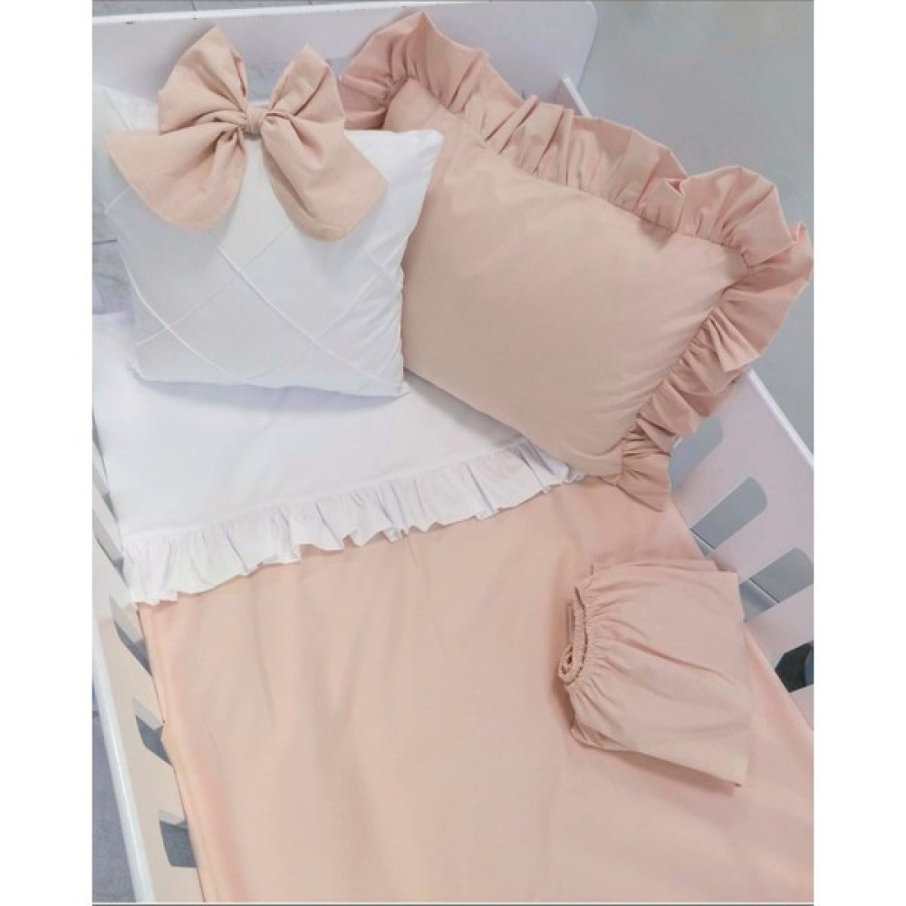 Ege Home Mia Bebek Nevresim Takımı Somon Beyaz Oto Boyaları Fiyatı