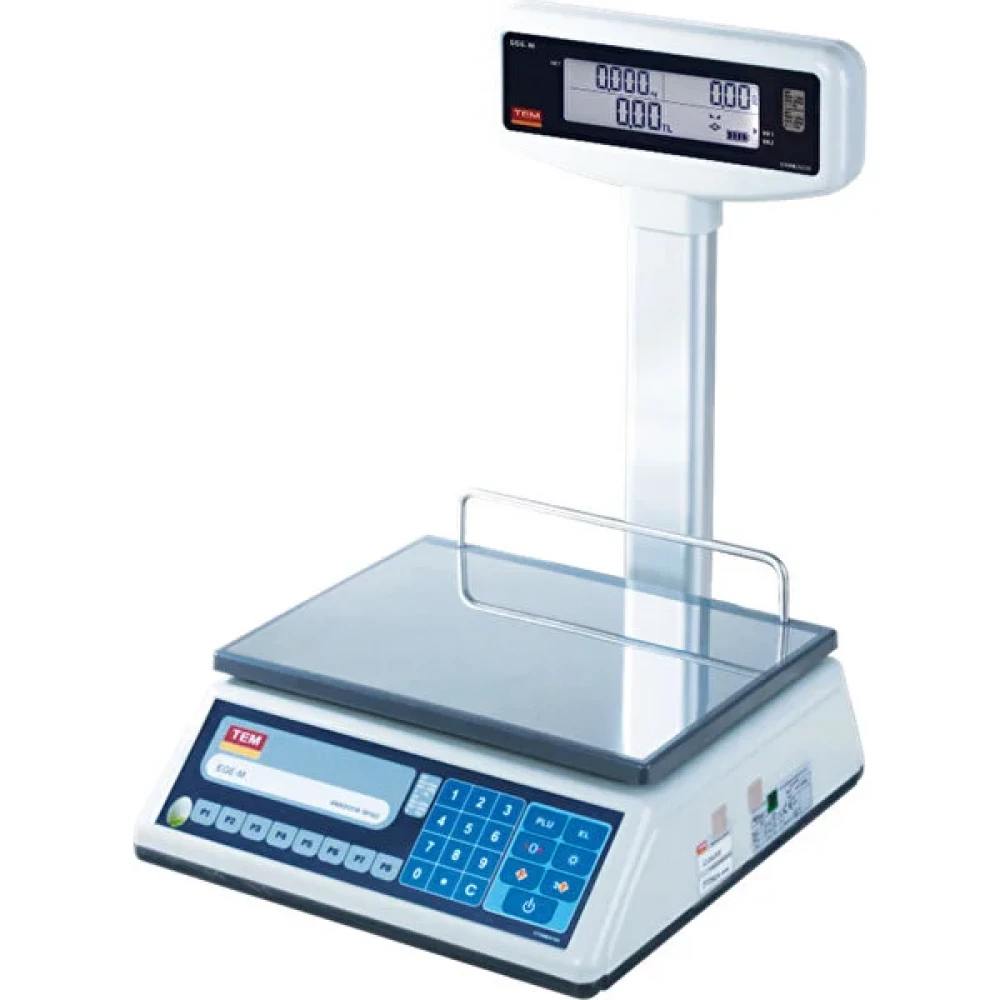 Ege-Lcd T Boyunlu 15 Kg - 2 Gr Market Terazisi Ölçüm Aletleri / Cihazları Fiyatı