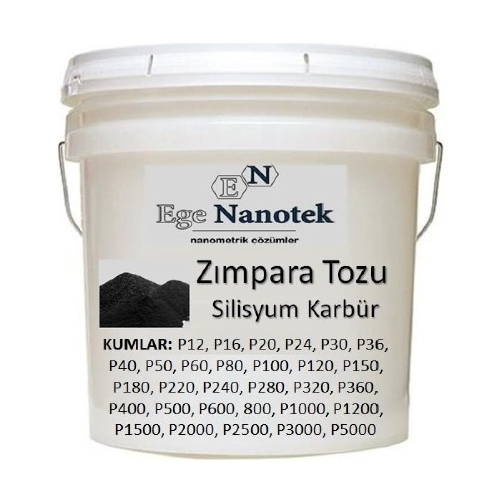 Ege Nanotek 30 Kum Zımpara Tozu Silisyum Karbür P30 - 1 kg - SİYAHYEŞİL Oto Boyaları Fiyatı