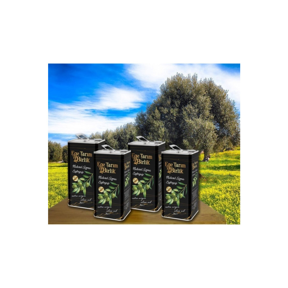 EGE TARIM BİRLİK Zeytinyağı Natural Sızma 4 Adet X 5 Litre Sıvı Yağ ve Zeytinyağı Fiyatı