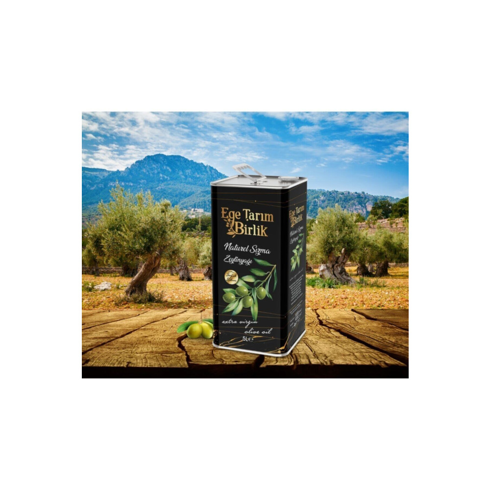 EGE TARIM BİRLİK Zeytinyağı Natural Sızma 5 Litre Sıvı Yağ ve Zeytinyağı Fiyatı
