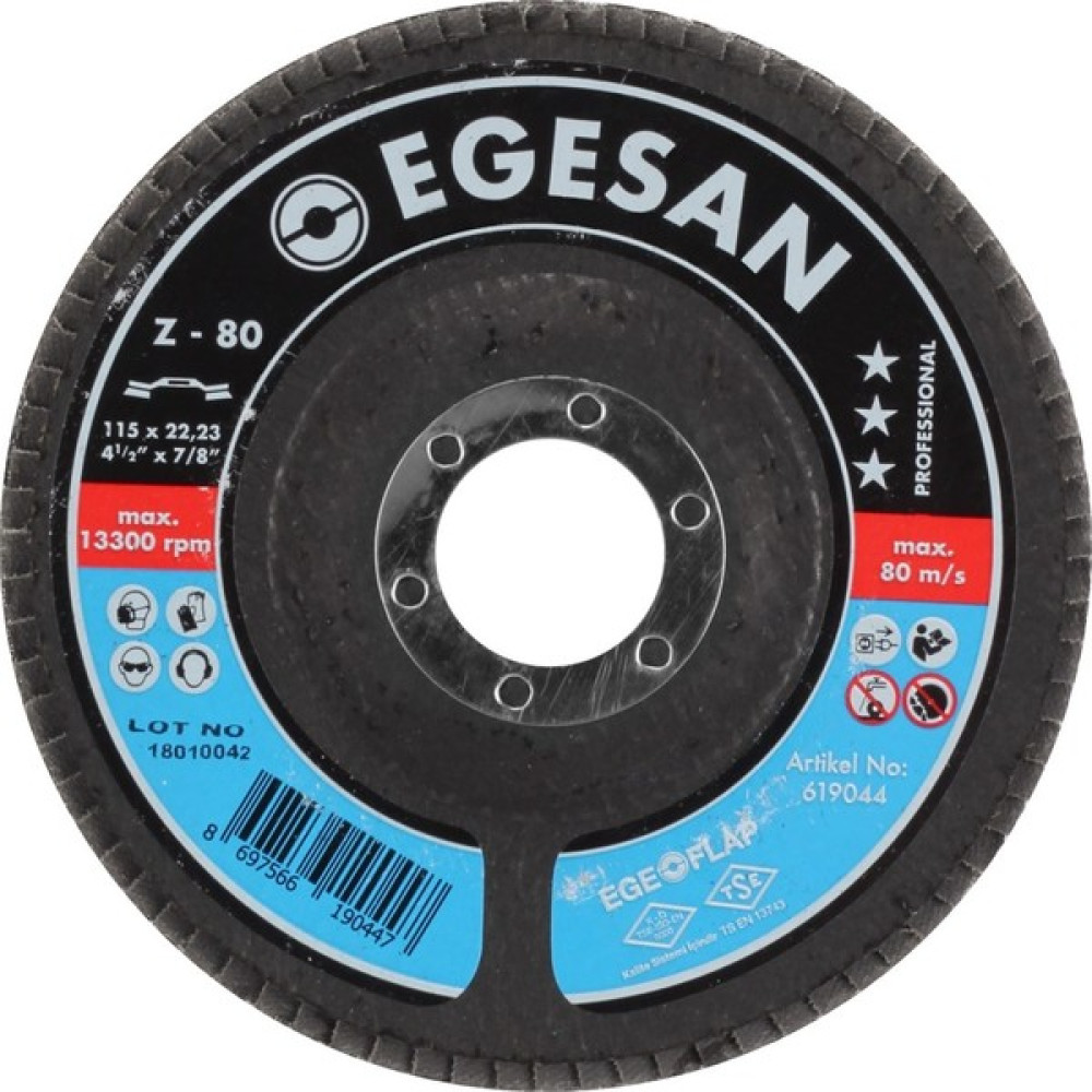 Egeli 115 Flap Disk Zr 40 590029 / 590038 Oto Boyaları Fiyatı