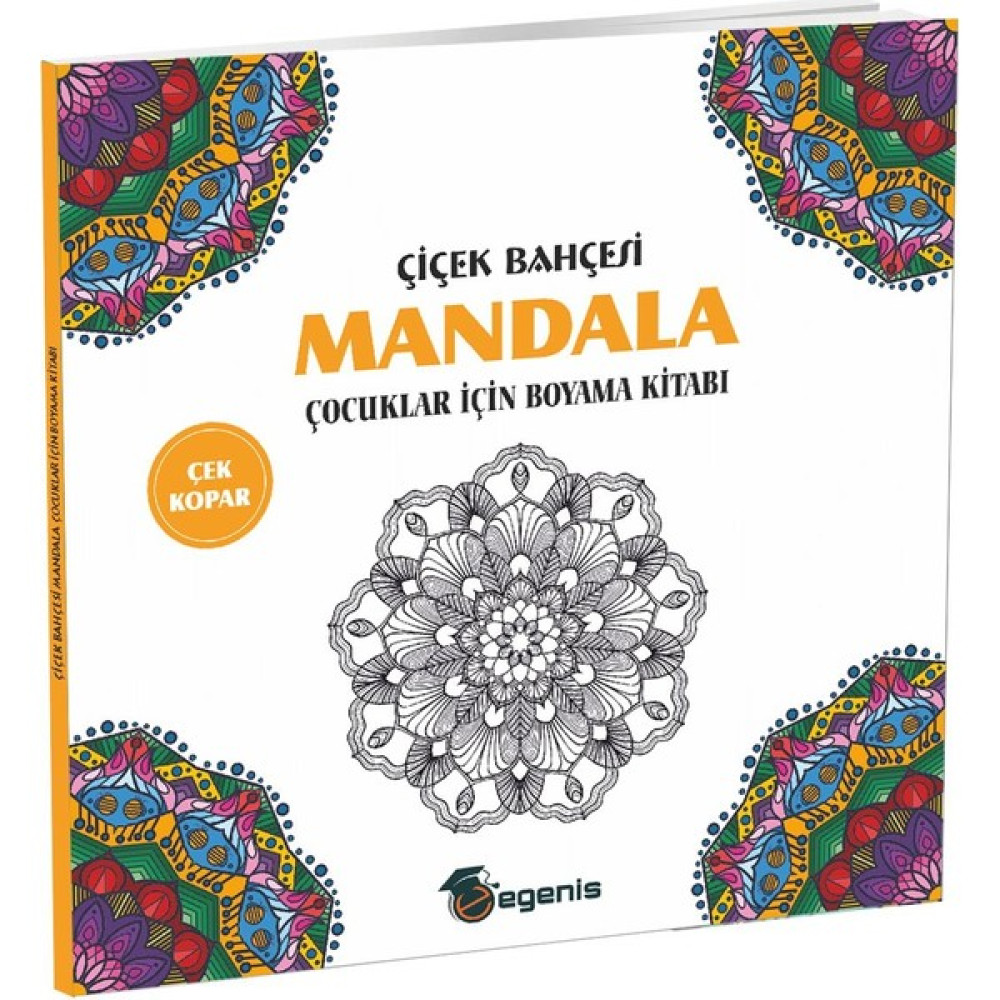 Egenis Çiçek Bahçesi-Çocuklar Için Mandala Boyama-Egenis Yayınları Diğer Fiyatı
