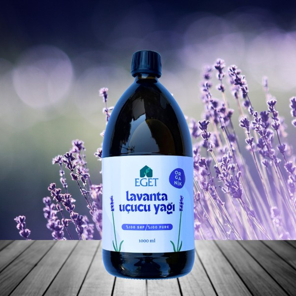 Eget Organik Lavanta Uçucu Yağı-Litrelik - 1 lt Bitkisel Yağlar Fiyatı