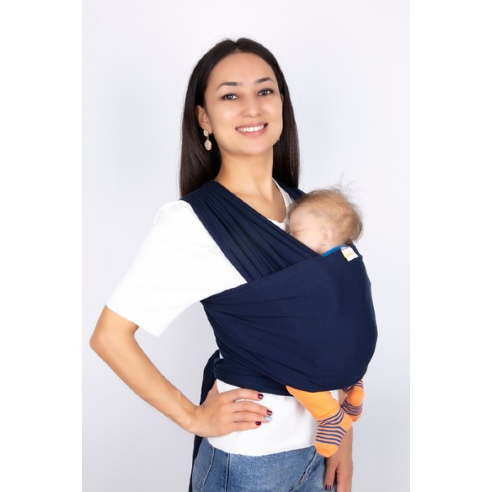 Egg Baby Bebek Sling Kanguru Esnek Wrap Sling Bebek Taşıma Şalı Lacivert Bebek Arabası ve Pusetler Fiyatı