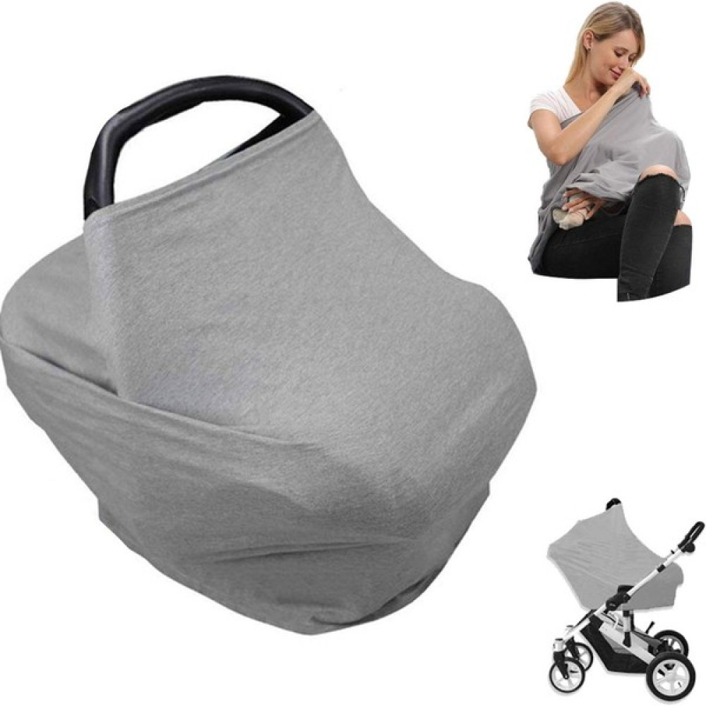 Egg Baby Fonksiyonel Puset Örtüsü Emzirme Örtüsü Mama Sandalyesi Örtüsü - 0 - 13 kg - Gri Bebek Oto Koltuğu Fiyatı