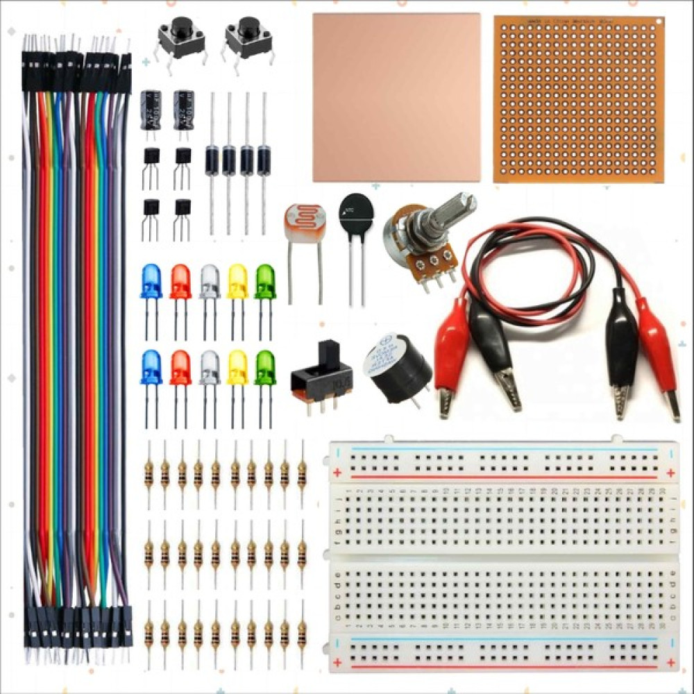 Eğiteklab Set1 Breadboard Temel Elektronik Eğitim Seti Oyun & Hobi Fiyatı