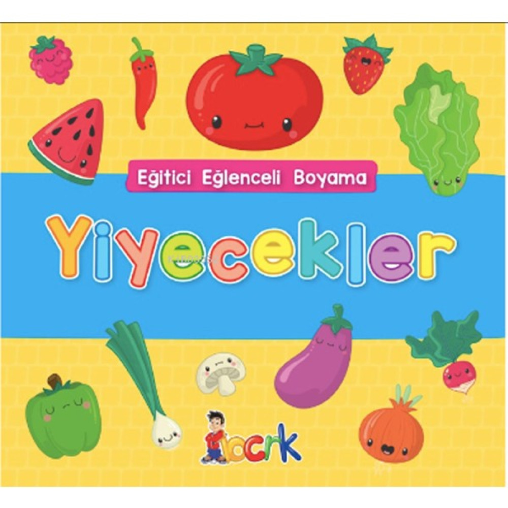 Eğitici Eğlenceli Boyama-Yiyecekler Aktivite & Eğitici Kitaplar Fiyatı