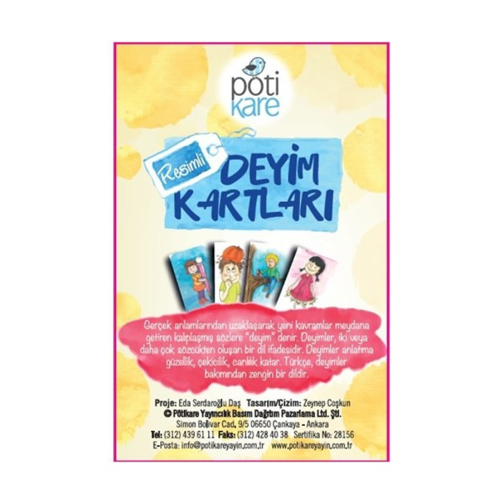 Eğitici Kartlar Serisi 1: Resimli Deyim Kartları-Kolektif Atasözleri ve Deyimler Sözlükleri Fiyatı
