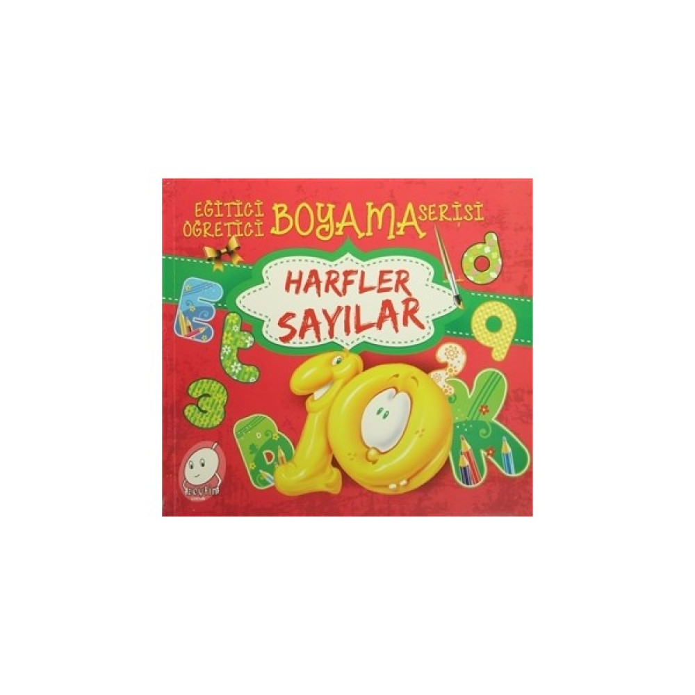 Eğitici Öğretici Boyama Serisi: Harfler Sayılar Aktivite & Eğitici Kitaplar Fiyatı