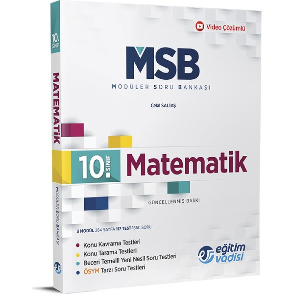 Eğitim Vadisi 10.Sınıf Matematik Modüler Soru Bankası Matematik Fiyatı